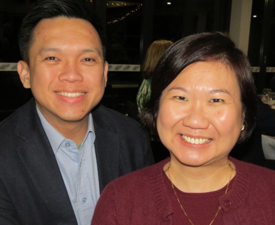 Happy new member and husband