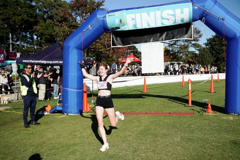 A happy finisher!