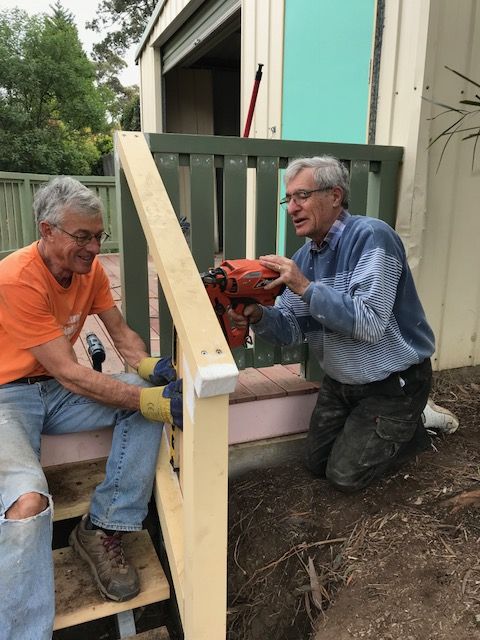 fitting the stairs