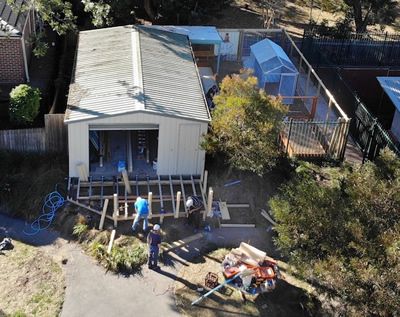 Aerial Photo of Cluck Rd Farm